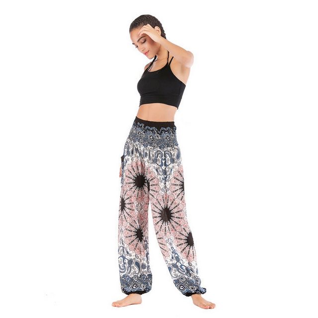 AUKUU Loungepants Freizeit-Yogahose, Yogabekleidung, Damenhose, Freizeithos günstig online kaufen