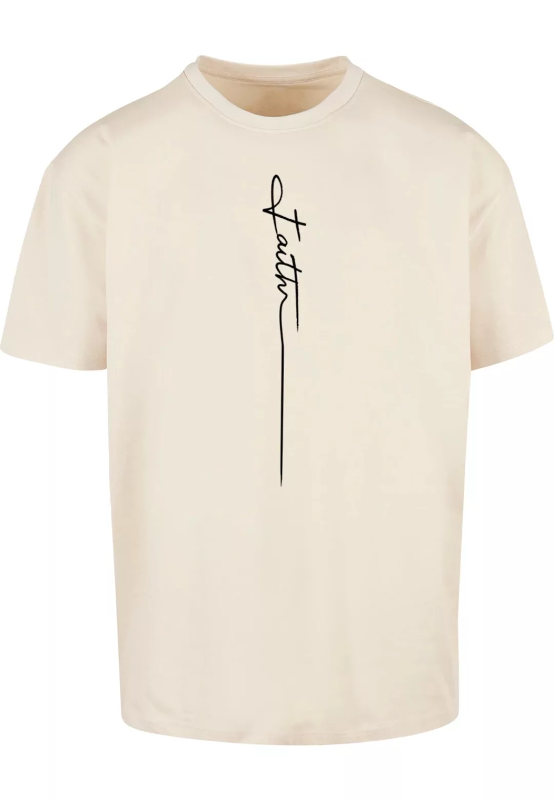 Merchcode T-Shirt "Merchcode Herren Faith Heavy Oversized Tee", (1 tlg.) günstig online kaufen
