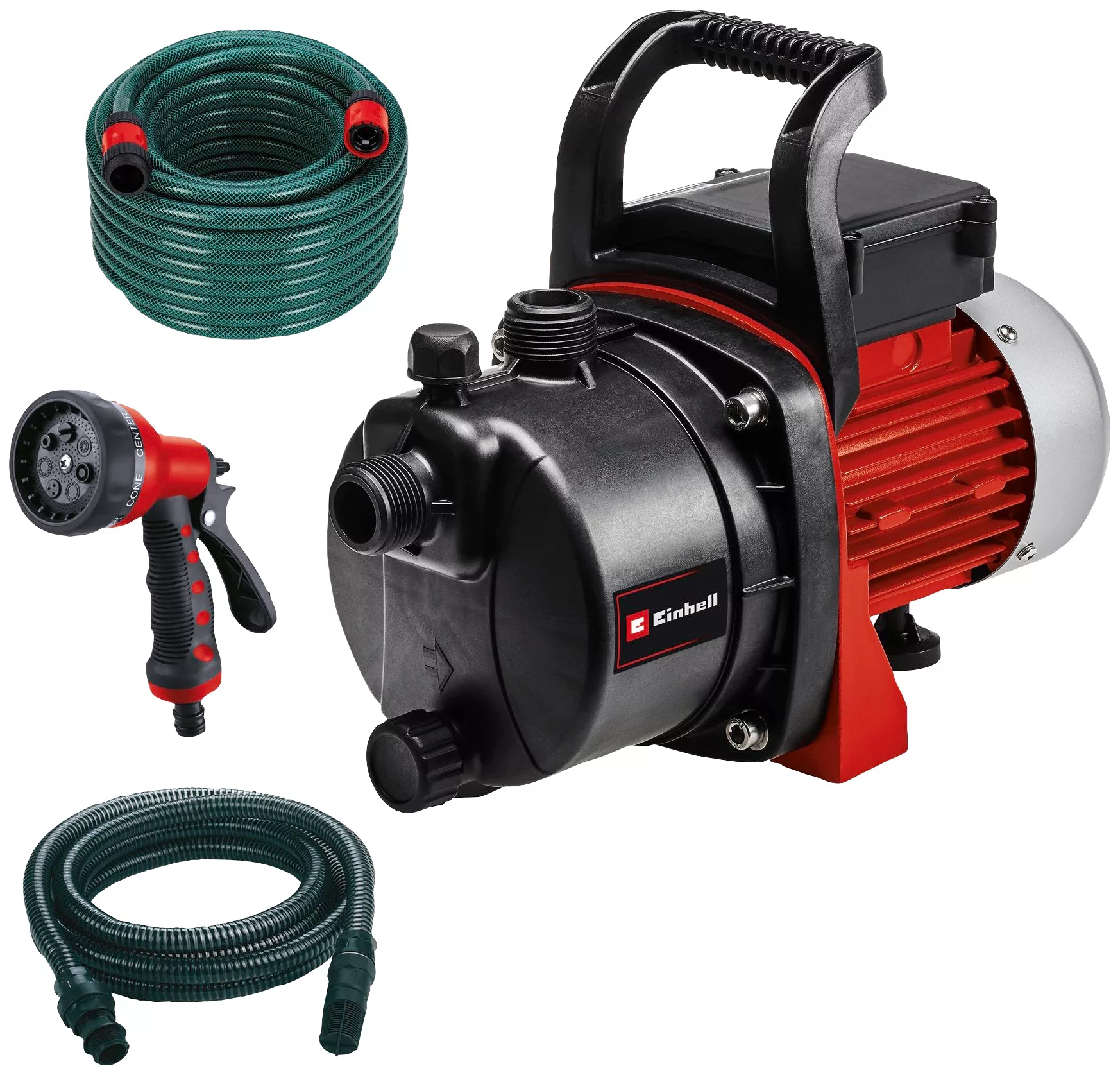 Einhell Gartenpumpe "GC-GP 6538 Set/I", 3.800 l/h max.,mit 4m Saugschlauch, günstig online kaufen