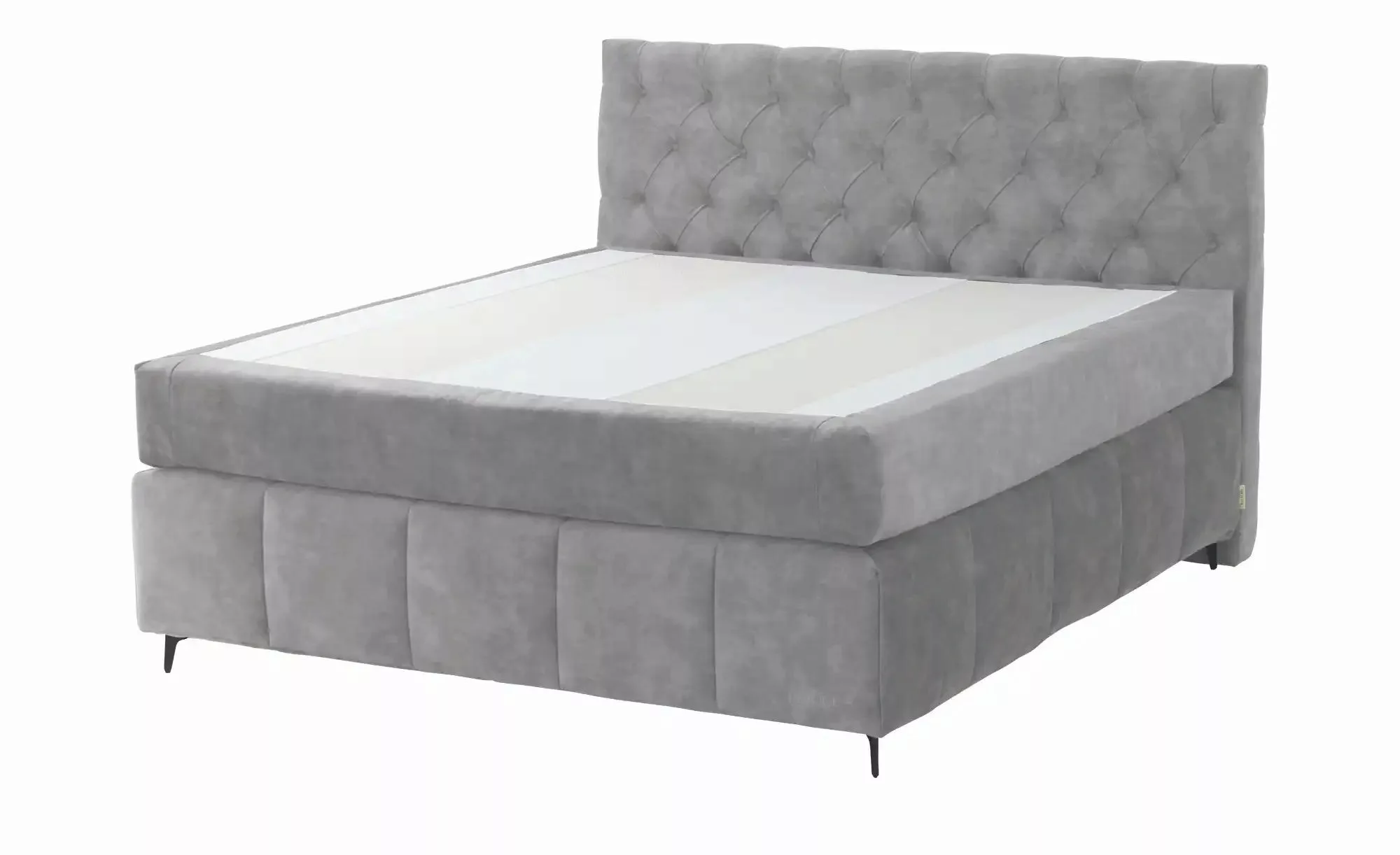 Jette Home Boxspringbett  Glam New ¦ grau ¦ Maße (cm): B: 202 H: 132,5 Bett günstig online kaufen