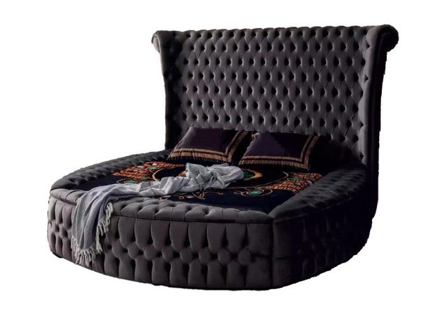 JVmoebel Bett Chesterfield Polsterbett Luxus Schlafzimmer Design Betten Tex günstig online kaufen