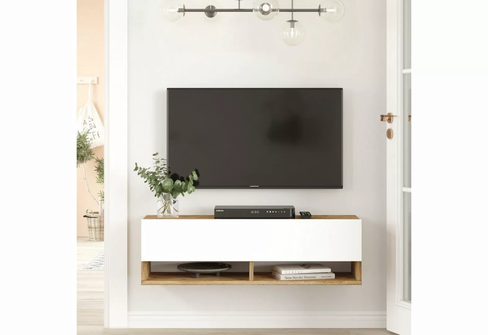 Skye Decor TV-Schrank Schränke, 29,1x100x31,6 cm, 100% Melaminbeschichtete günstig online kaufen