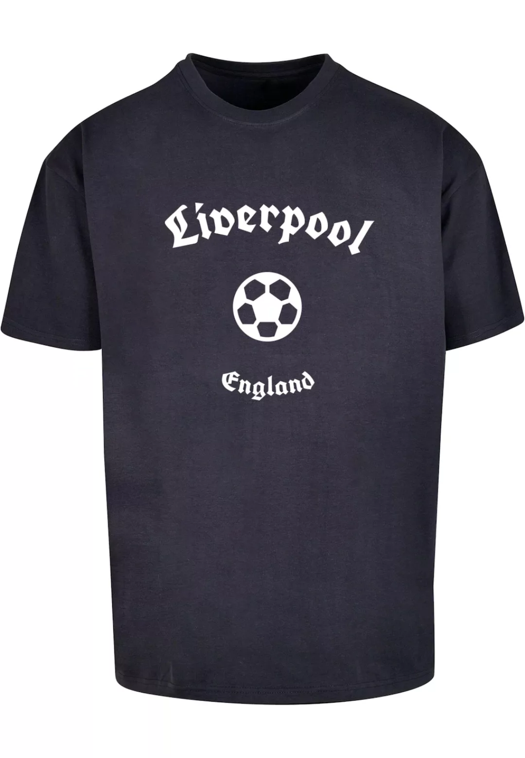 Merchcode T-Shirt Merchcode Herren Liverpool X Heavy Oversize Tee-BY102 (1- günstig online kaufen