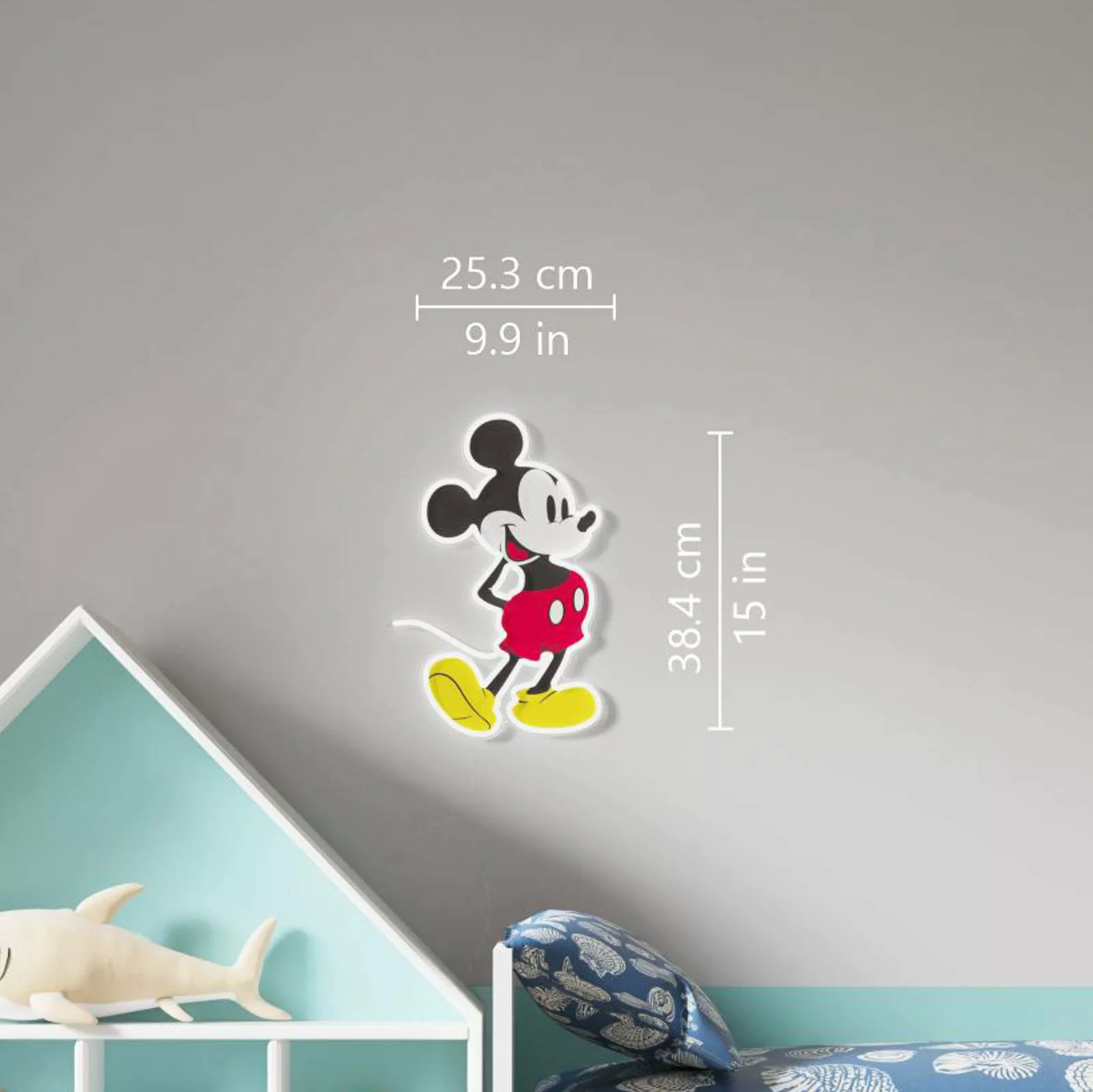 YellowPop Disney Mickey Full Body Wandleuchte günstig online kaufen