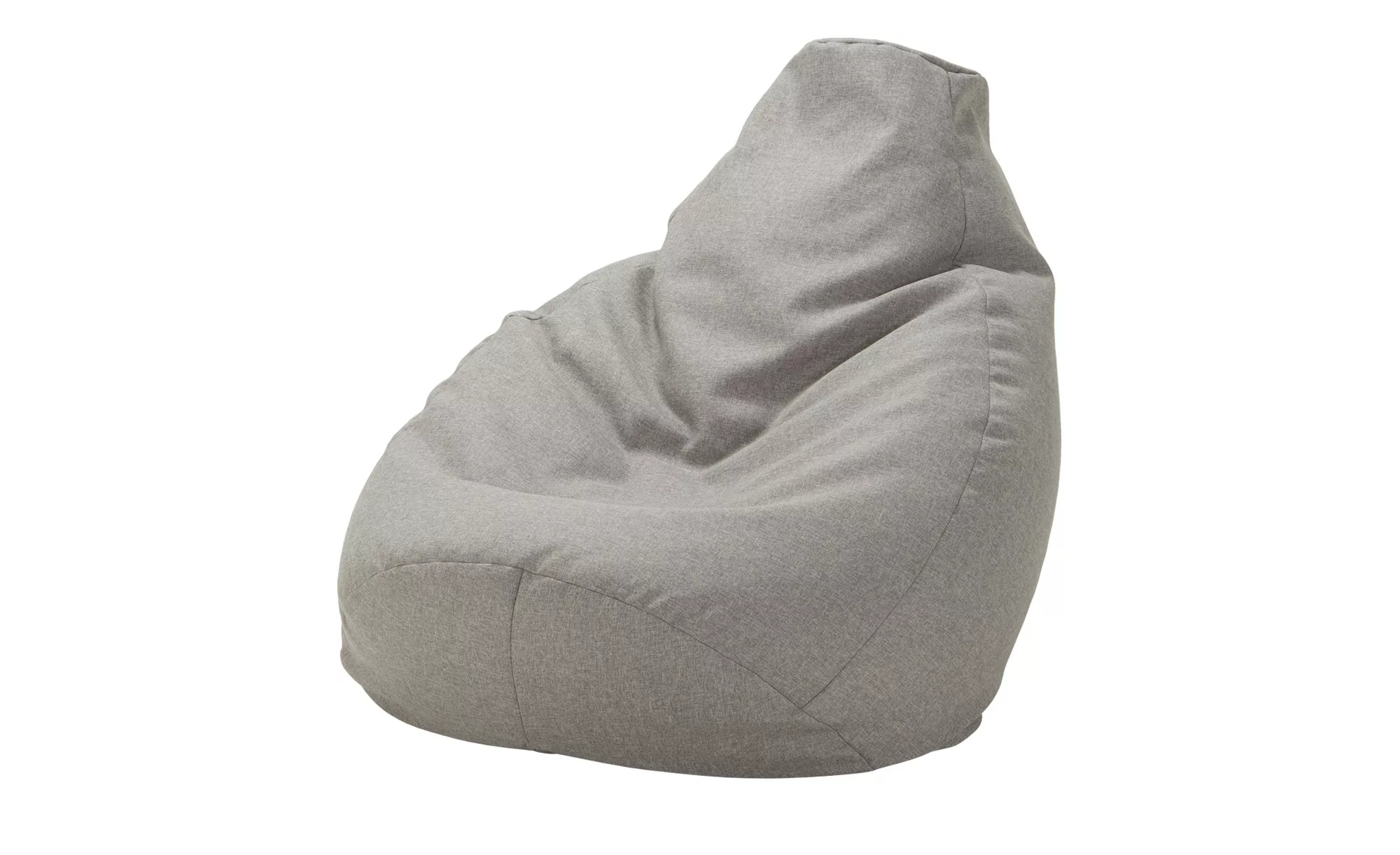 Sitzsack - grau - 85 cm - 120 cm - 85 cm - Polstermöbel > Hocker > Sitzsäck günstig online kaufen