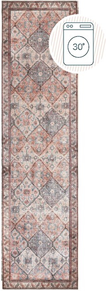 FLAIR RUGS Teppich »Dion«, rechteckig, 4 mm Höhe, Waschbarer Traditioneller günstig online kaufen