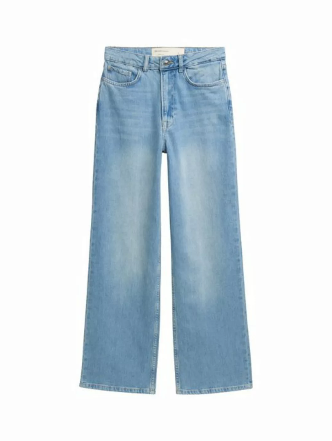 TOM TAILOR Denim Gerade Jeans Wide Leg Jeans mit recycelter Baumwolle günstig online kaufen