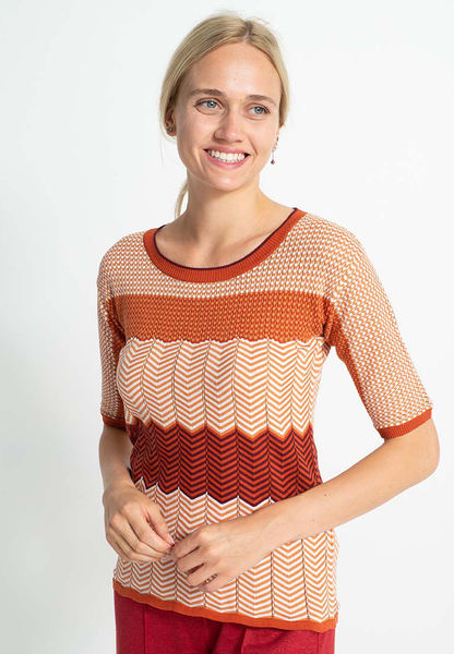 Muster-pullover Aus Bio-baumwolle | Geo Shirt günstig online kaufen