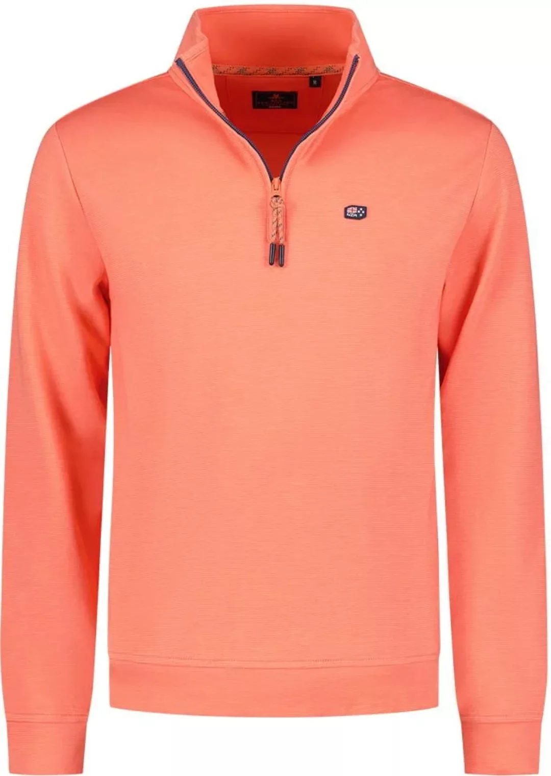 NZA Half Zip Pullover Mirror Tarn Orange - Größe 3XL günstig online kaufen