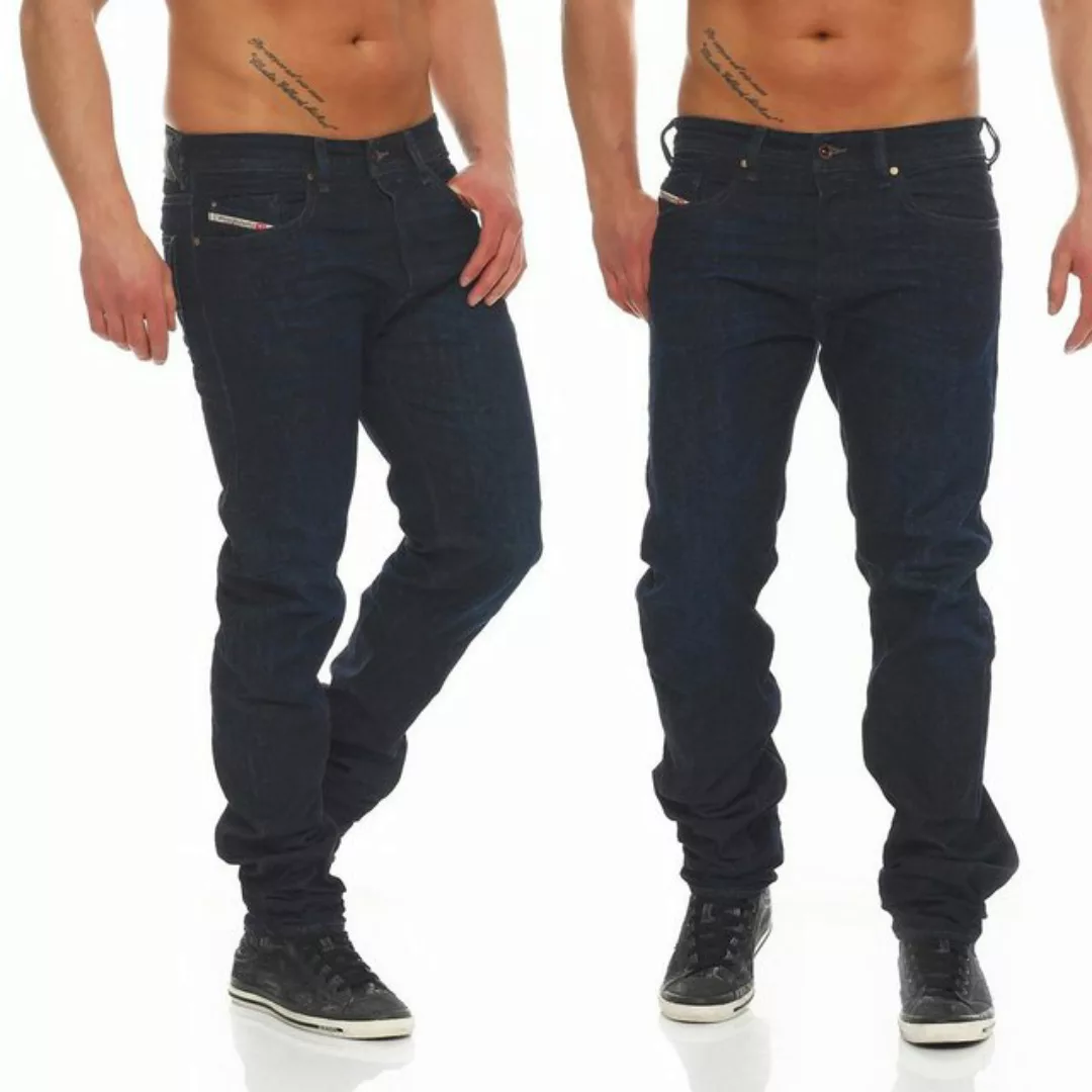 Diesel Regular-fit-Jeans Herren Buster 0823K 5-Pocket-Style günstig online kaufen