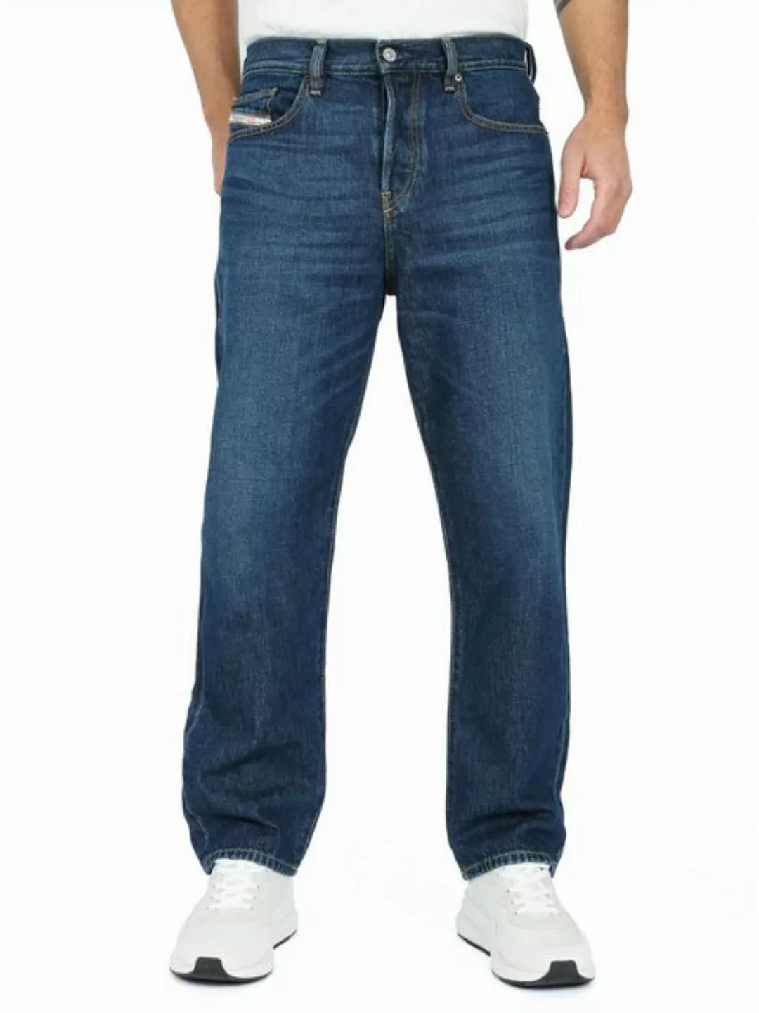 Diesel Straight-Jeans bequeme, gerade Beinform - 2020 D-Viker 09C03 günstig online kaufen