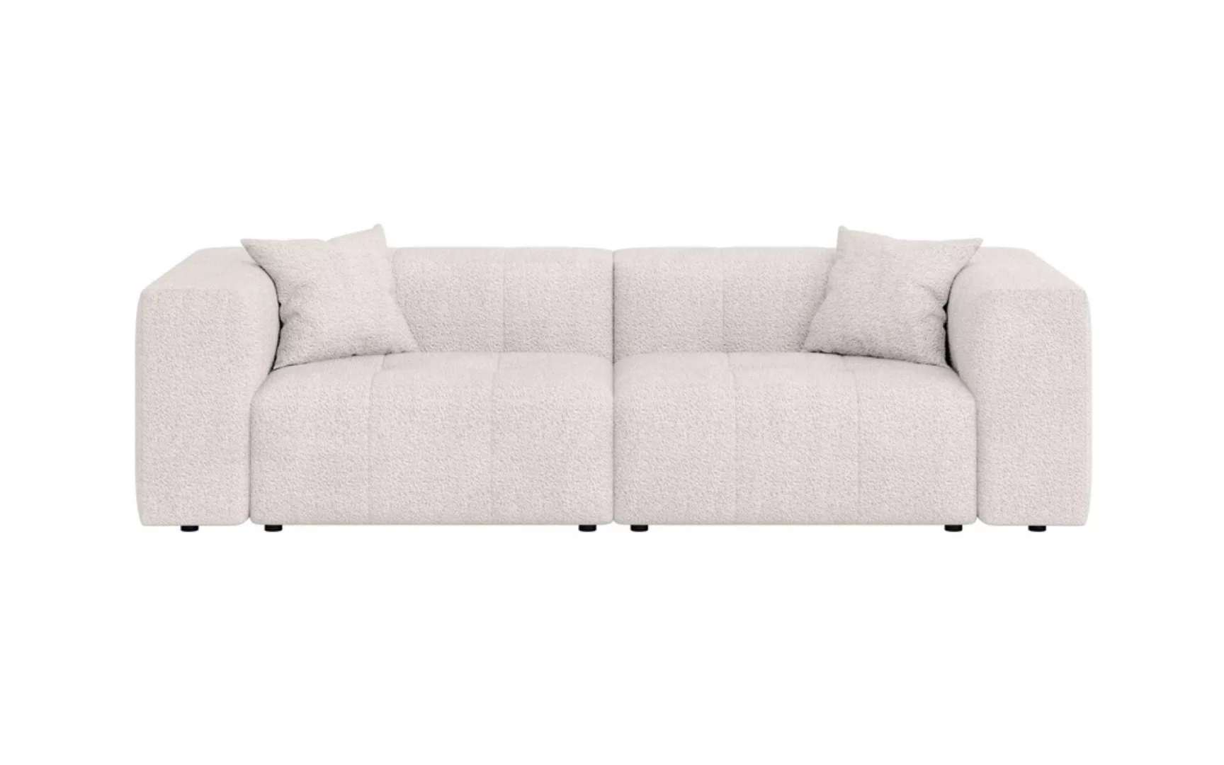 Home affaire 3-Sitzer »ERIZ Big Sofa, XXL, auch in Bouclé«, moderne Steppun günstig online kaufen