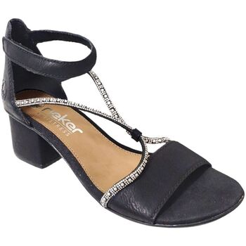Rieker Sandalette, Sommerschuh, Sandale, Blockabsatz, mit praktischem Klett günstig online kaufen