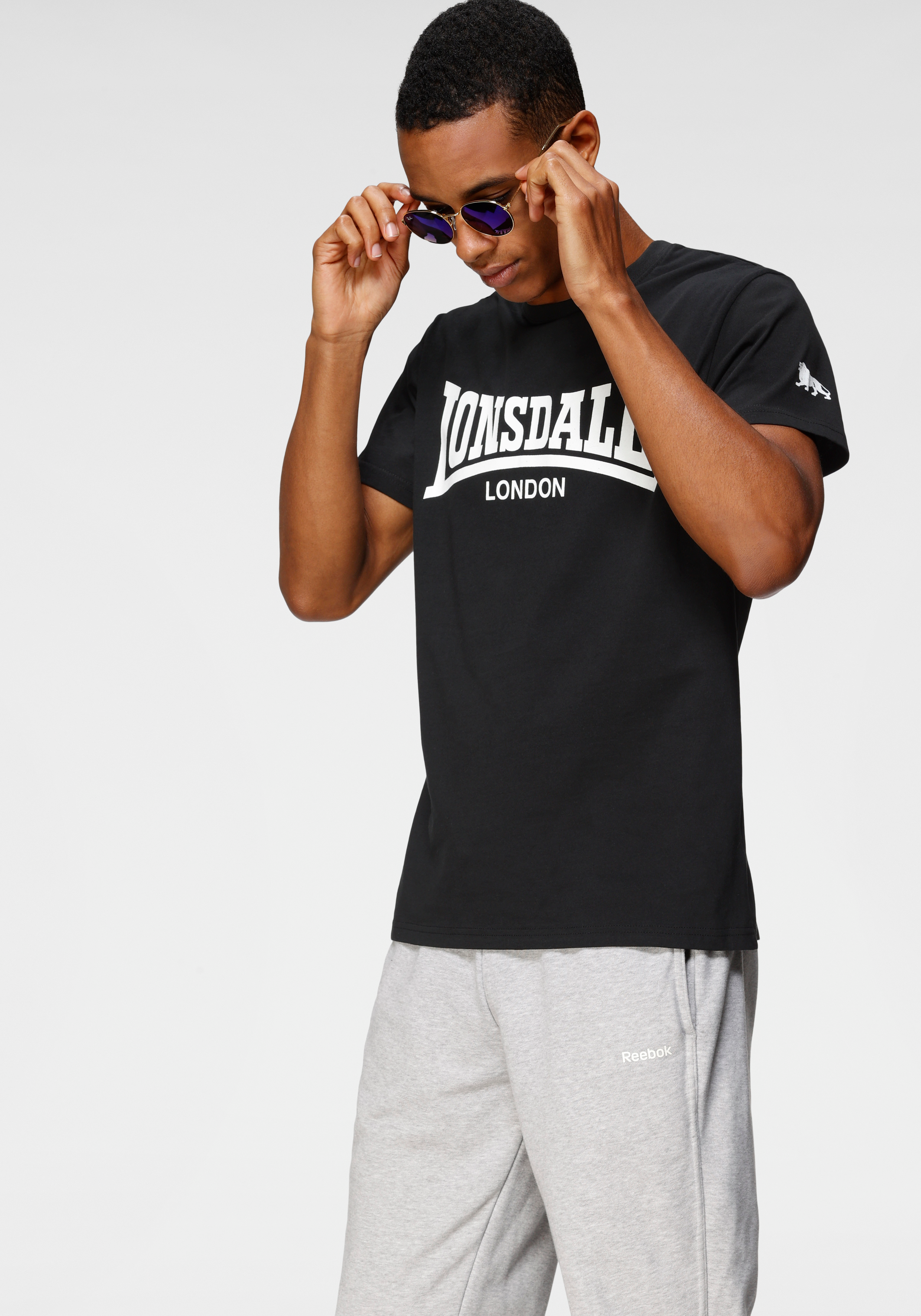Lonsdale T-Shirt PIDDINGHOE (Packung, 2-tlg., 2er-Pack) günstig online kaufen