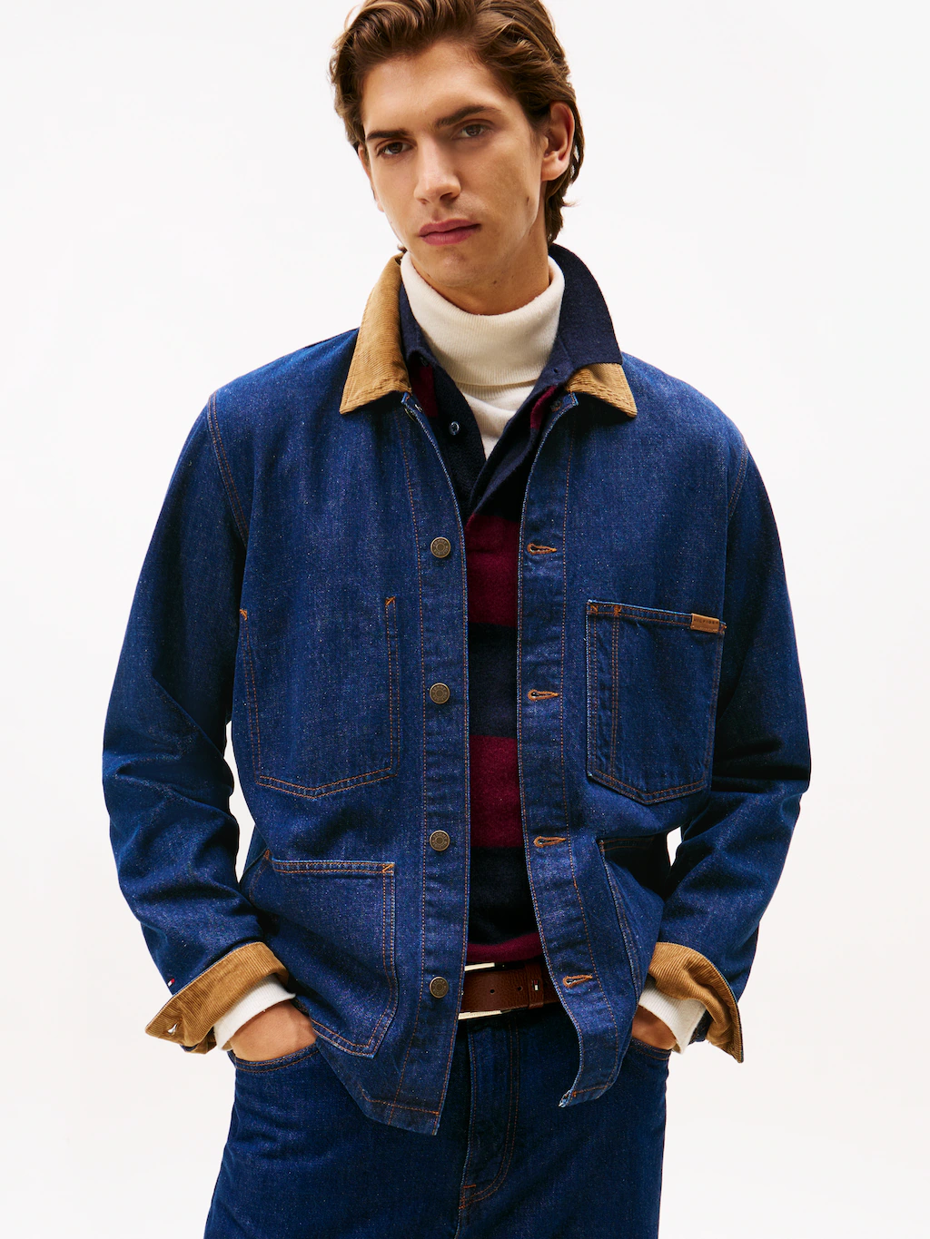 Tommy Hilfiger Jeansjacke "CHORE JACKET", Freizeitjacke, Übergangsjacke mit günstig online kaufen