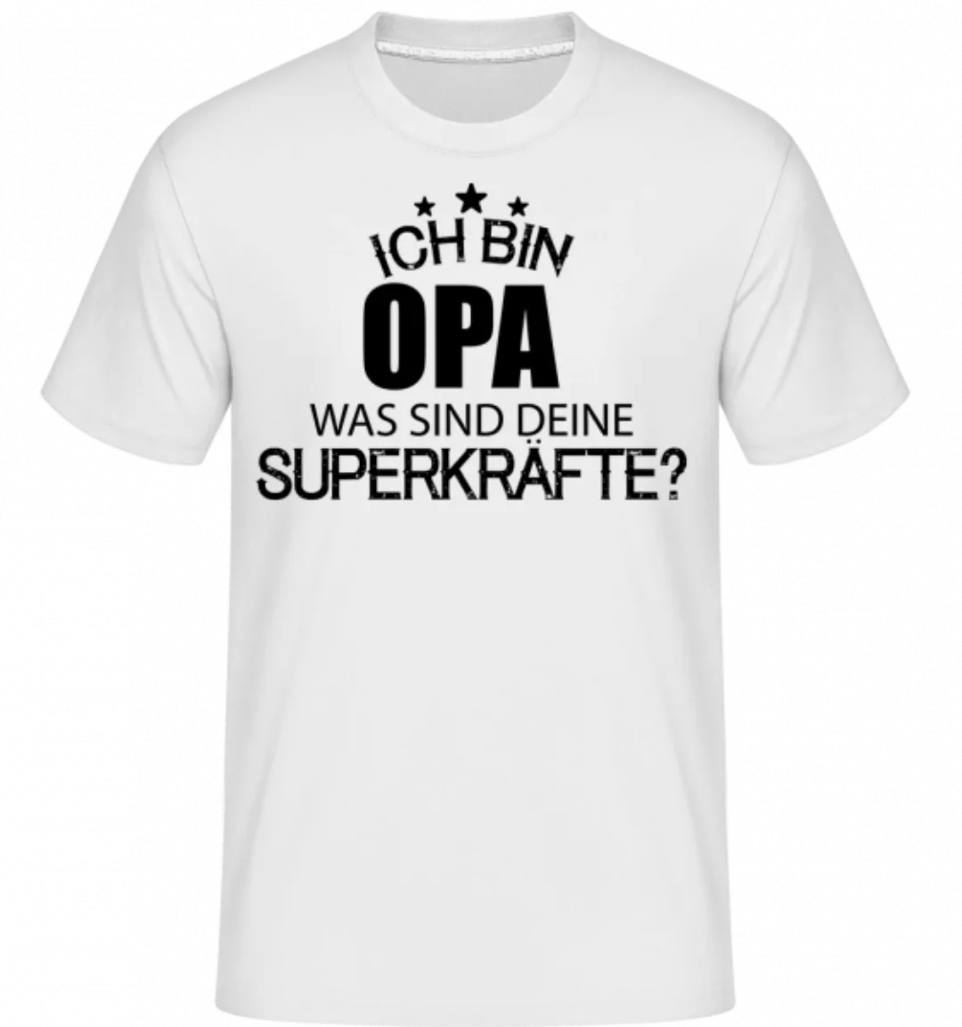 Superkraft Opa · Shirtinator Männer T-Shirt günstig online kaufen