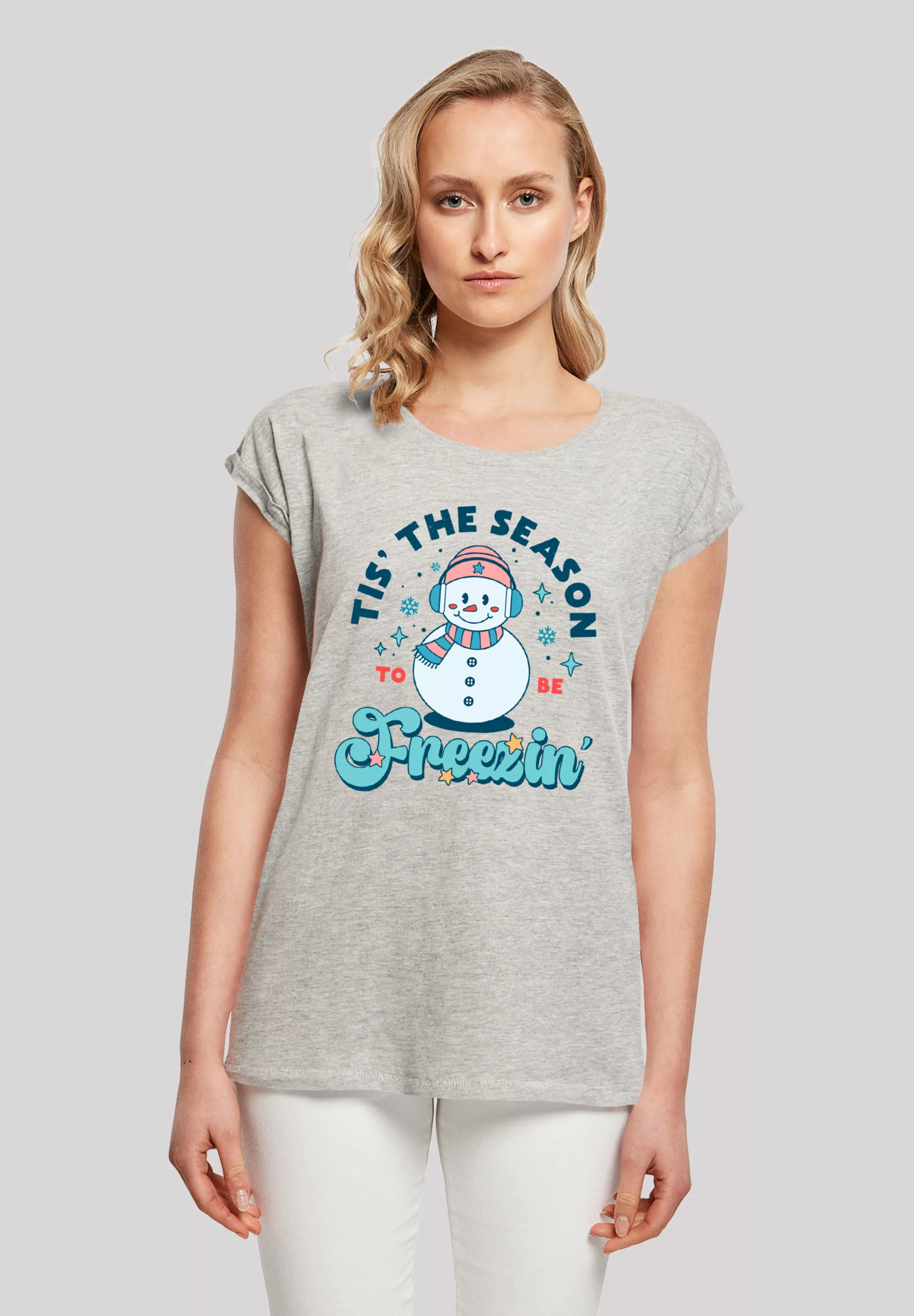 F4NT4STIC T-Shirt "Tis The Season to Be Freezin Winter", Premium Qualität günstig online kaufen