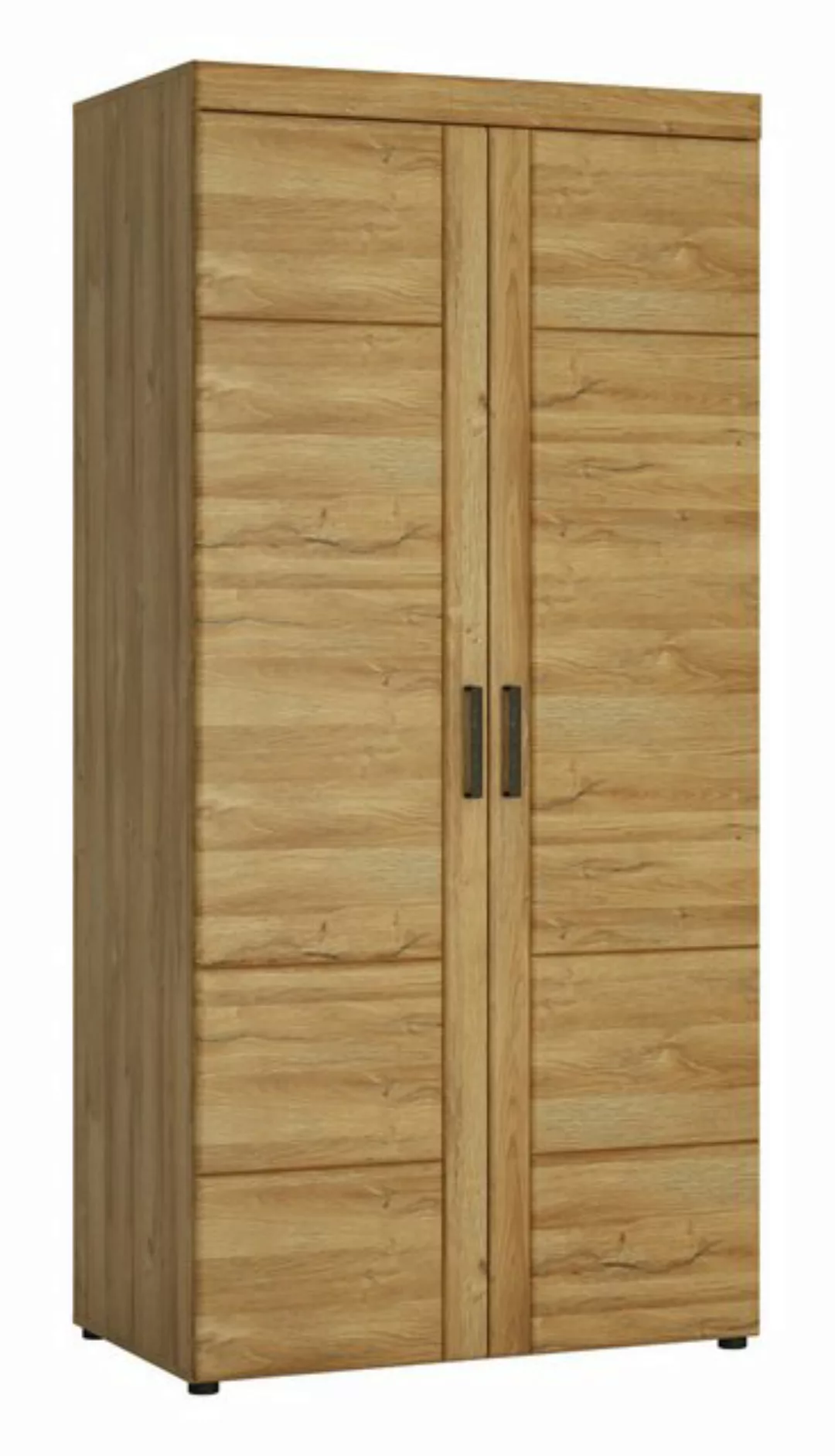 freiraum Kleiderschrank CORTINA in Grandson Eiche Dekor - 92,8x195x57,9 (Bx günstig online kaufen