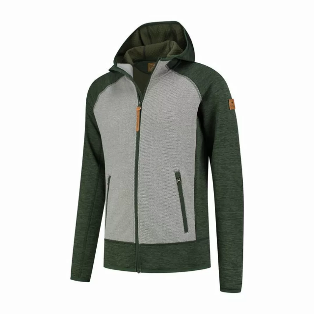 MGO Strickjacke MGO Cody Cardigan Men Green L günstig online kaufen