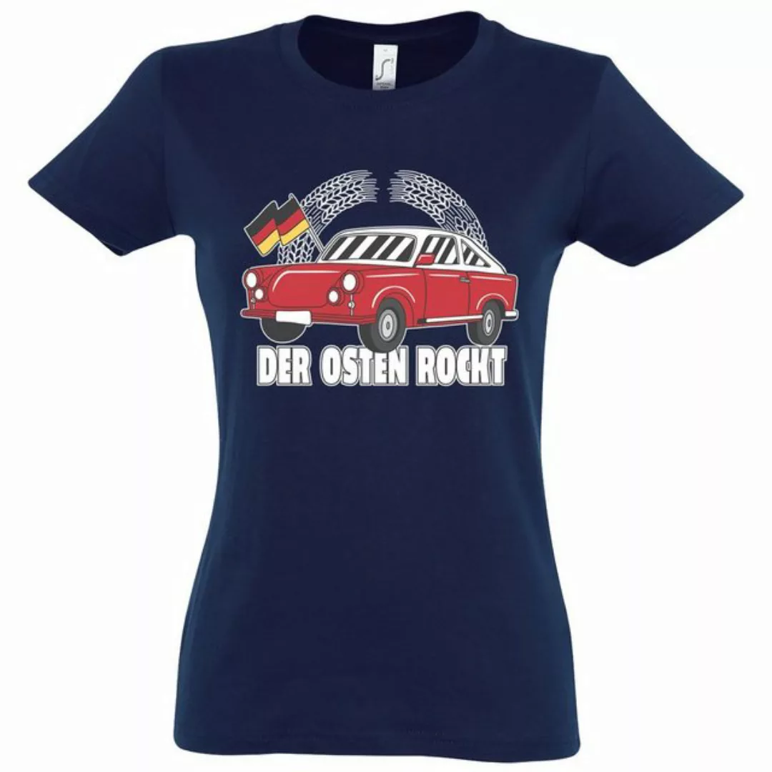 Youth Designz T-Shirt Der Osten Rockt Damen Shirt mit trendigem Aufdruck günstig online kaufen