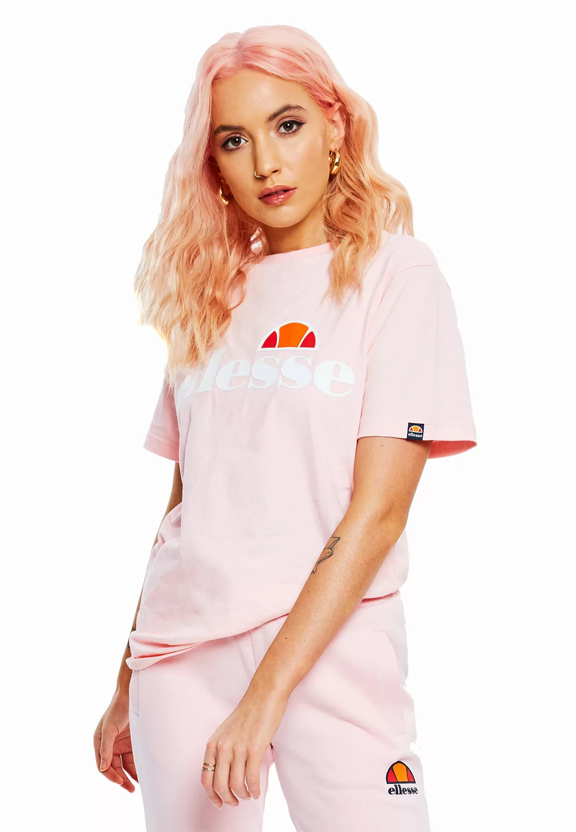 Ellesse T-Shirt Dame ALBANY T-SHIRT Rosa Light Pink günstig online kaufen