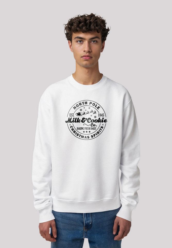 F4NT4STIC Sweatshirt Weihnachten Milk and Cookie Bakery Retro Premium Quali günstig online kaufen