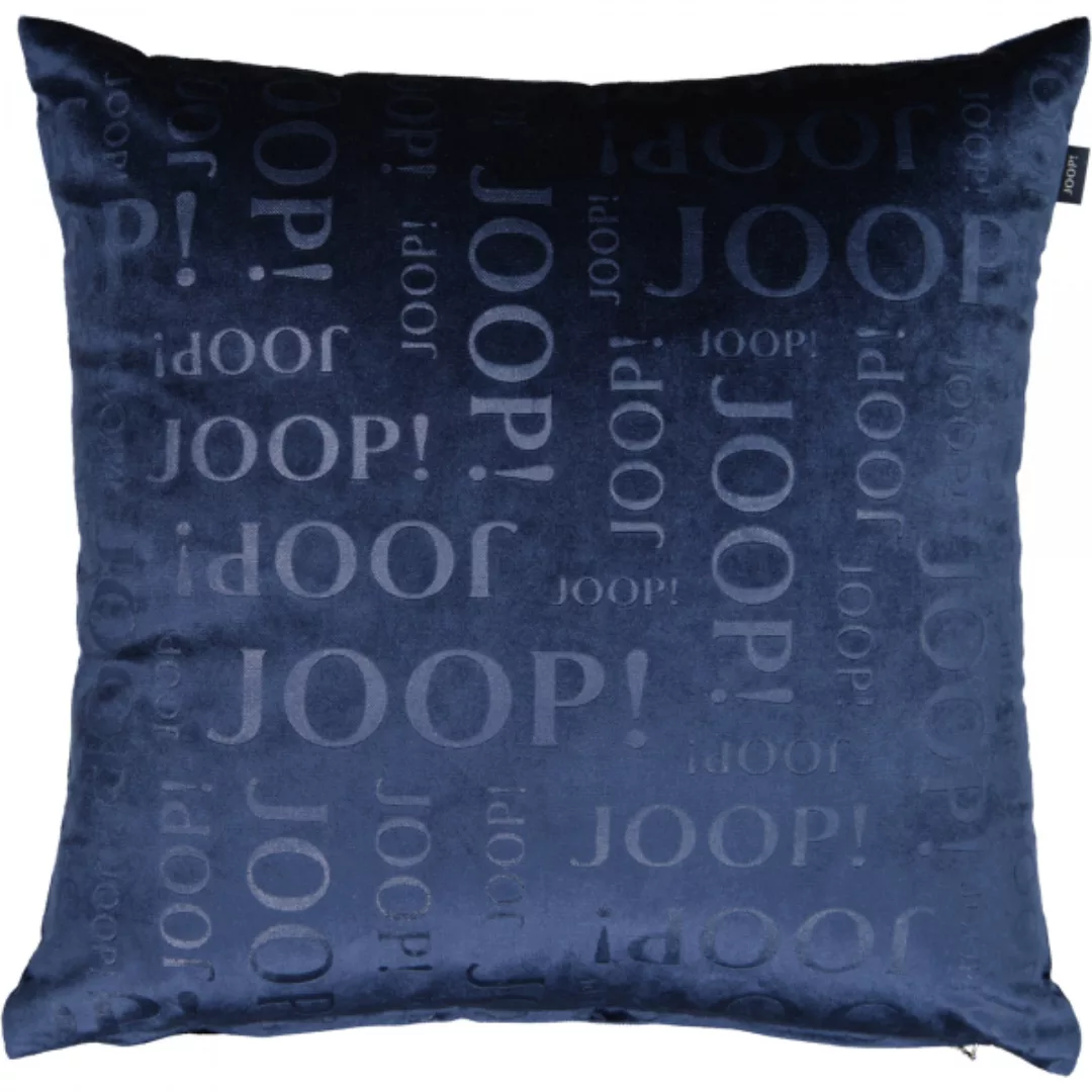 JOOP! Kissenhülle Match - Größe: 45x45 cm - Farbe: Marine - 080 günstig online kaufen