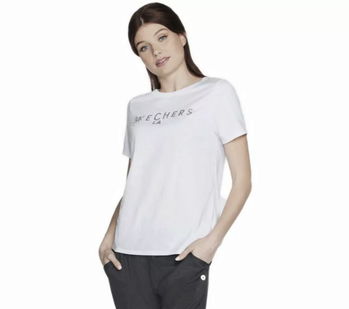 Skechers T-Shirt SKECHERS SHINE TEE Klassischer Schnitt günstig online kaufen