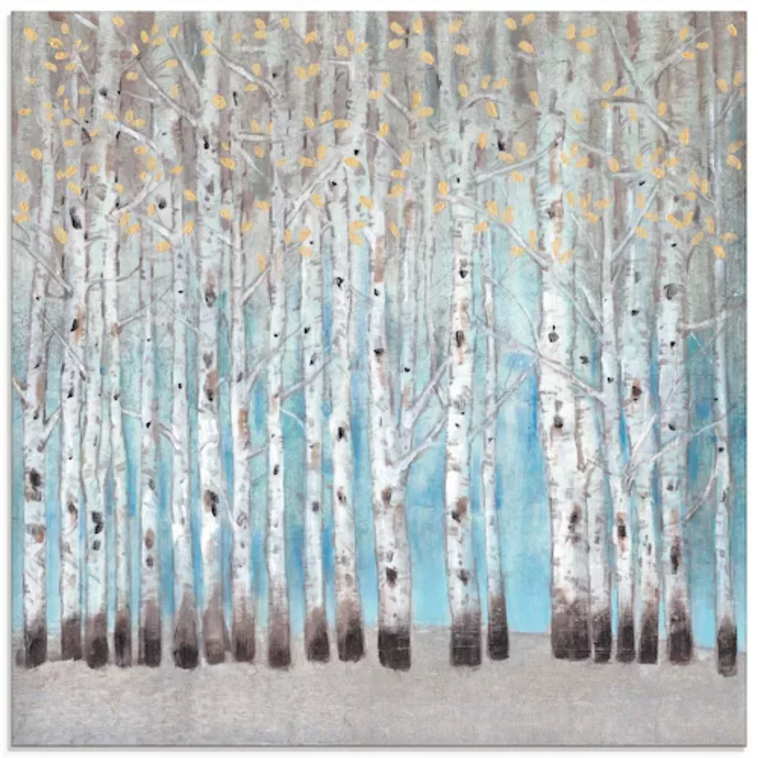 Artland Glasbild "In den Wald I", Wald, (1 St.) günstig online kaufen