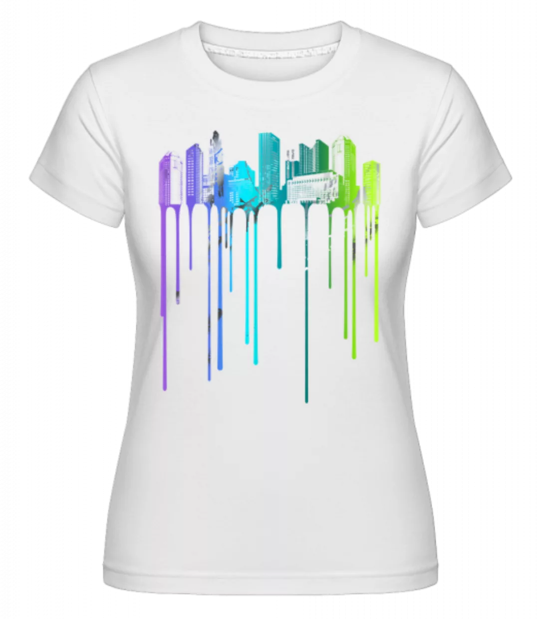Graffiti Stadt · Shirtinator Frauen T-Shirt günstig online kaufen