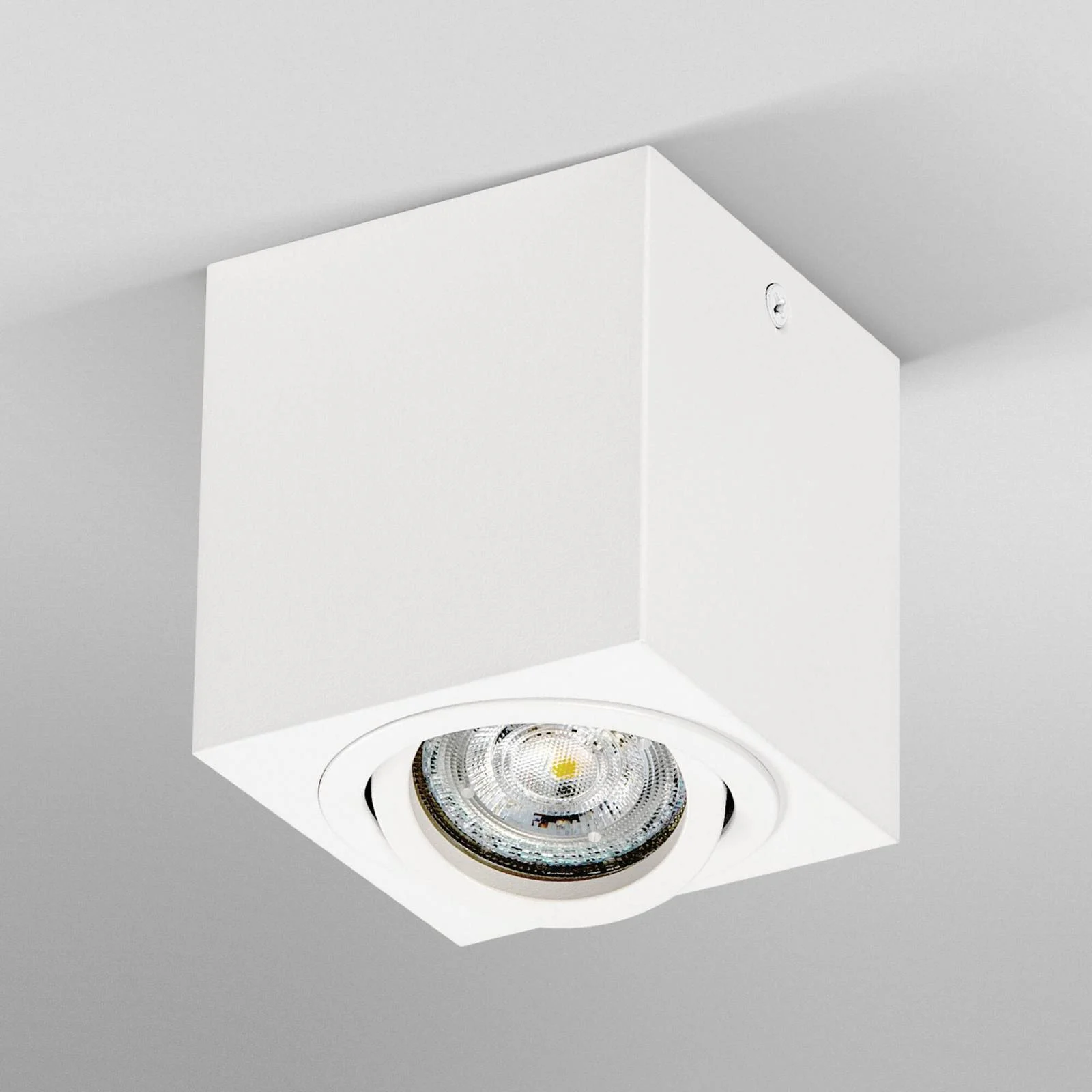 OSRAM Deckenstrahler SQUARE, weiß, 8 x 8 cm, Metall, GU10 günstig online kaufen