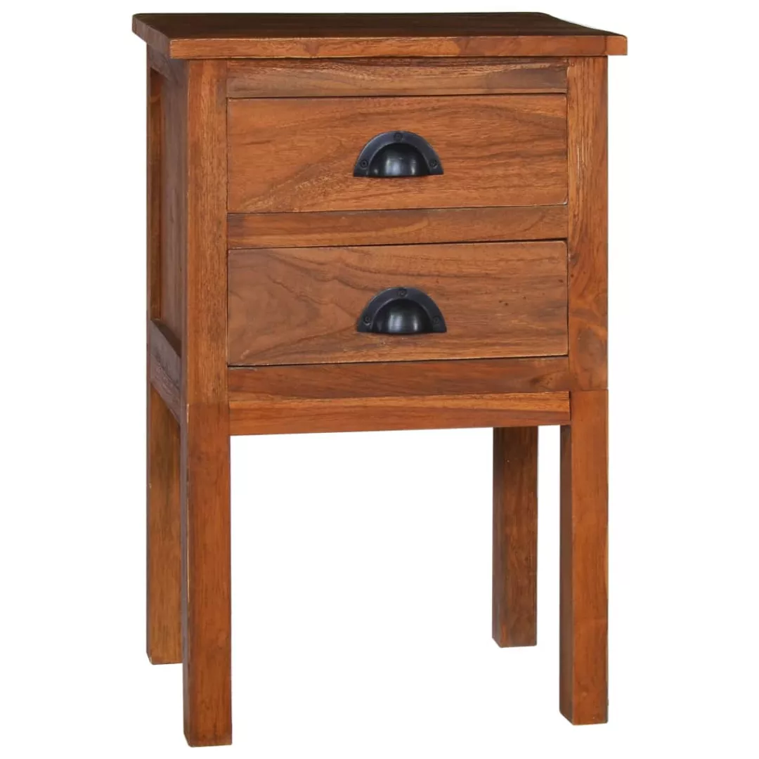 Nachttisch 40x35x60 Cm Massivholz Teak günstig online kaufen