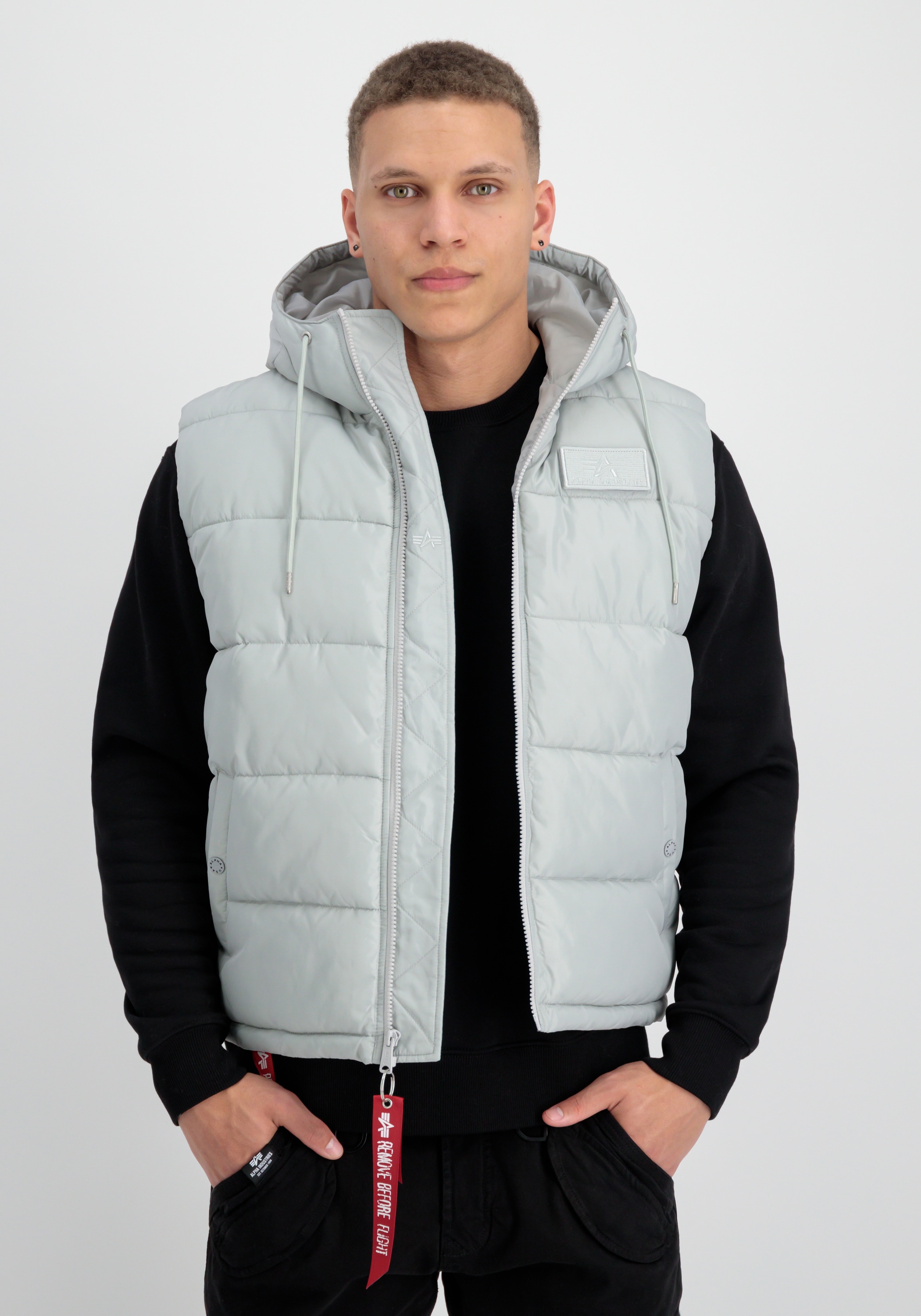 Alpha Industries Blouson "Alpha Industries Men - Vests Hooded Puffer Vest F günstig online kaufen