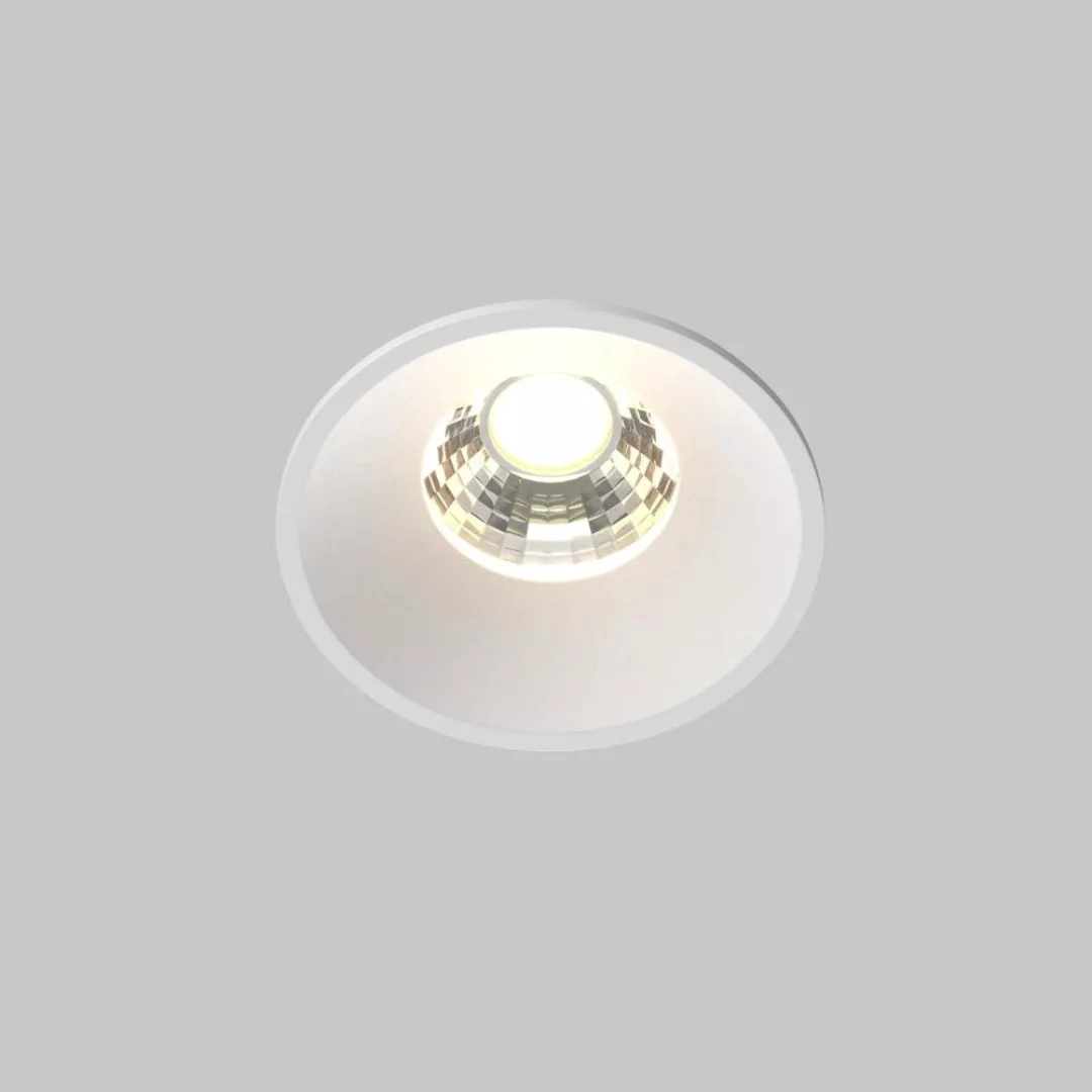 LED Einbauleuchte Round in Weiß 7W 450lm 60mm günstig online kaufen