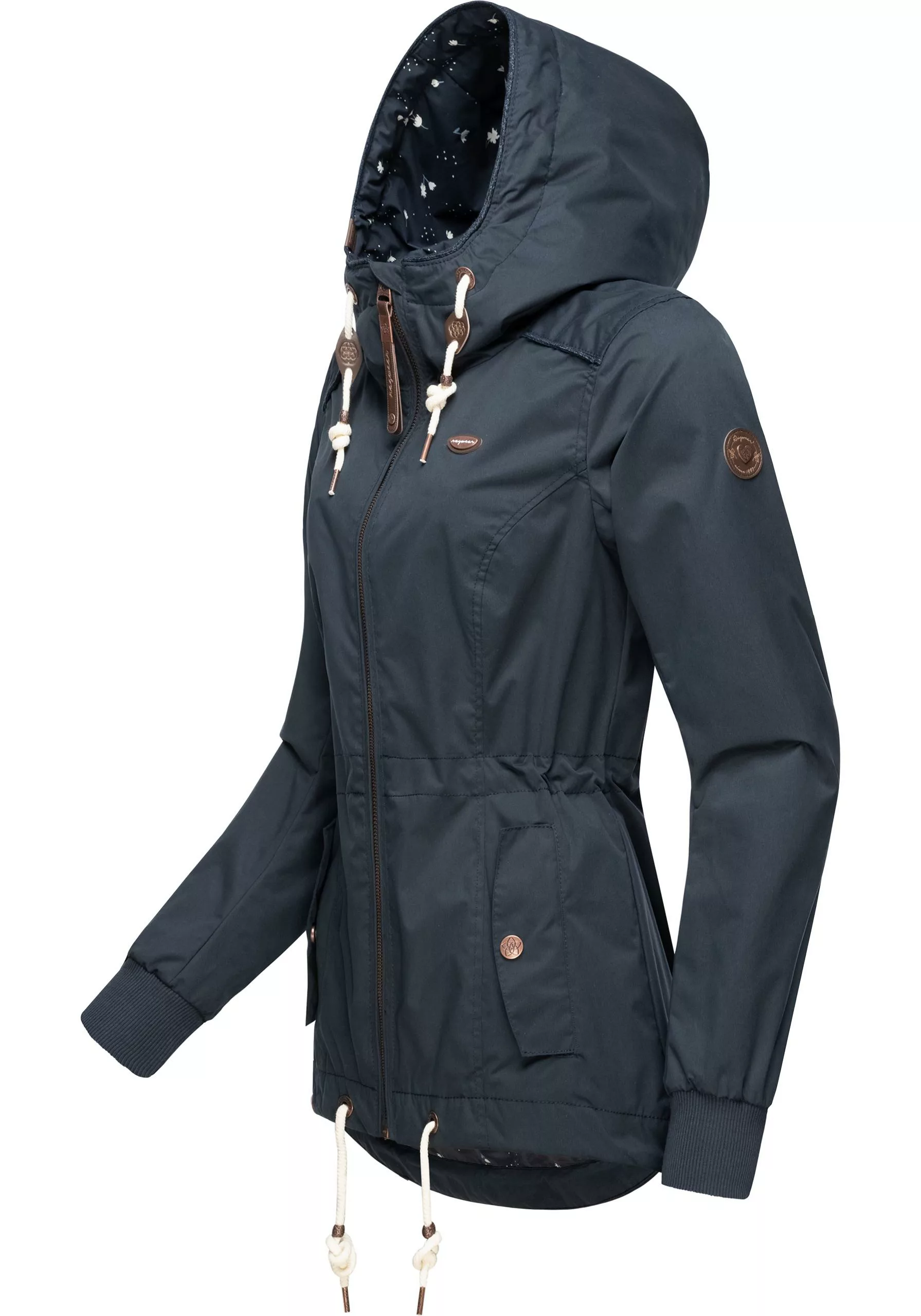 Ragwear Outdoorjacke "Danka", mit Kapuze, stylische Übergangsjacke mit groß günstig online kaufen