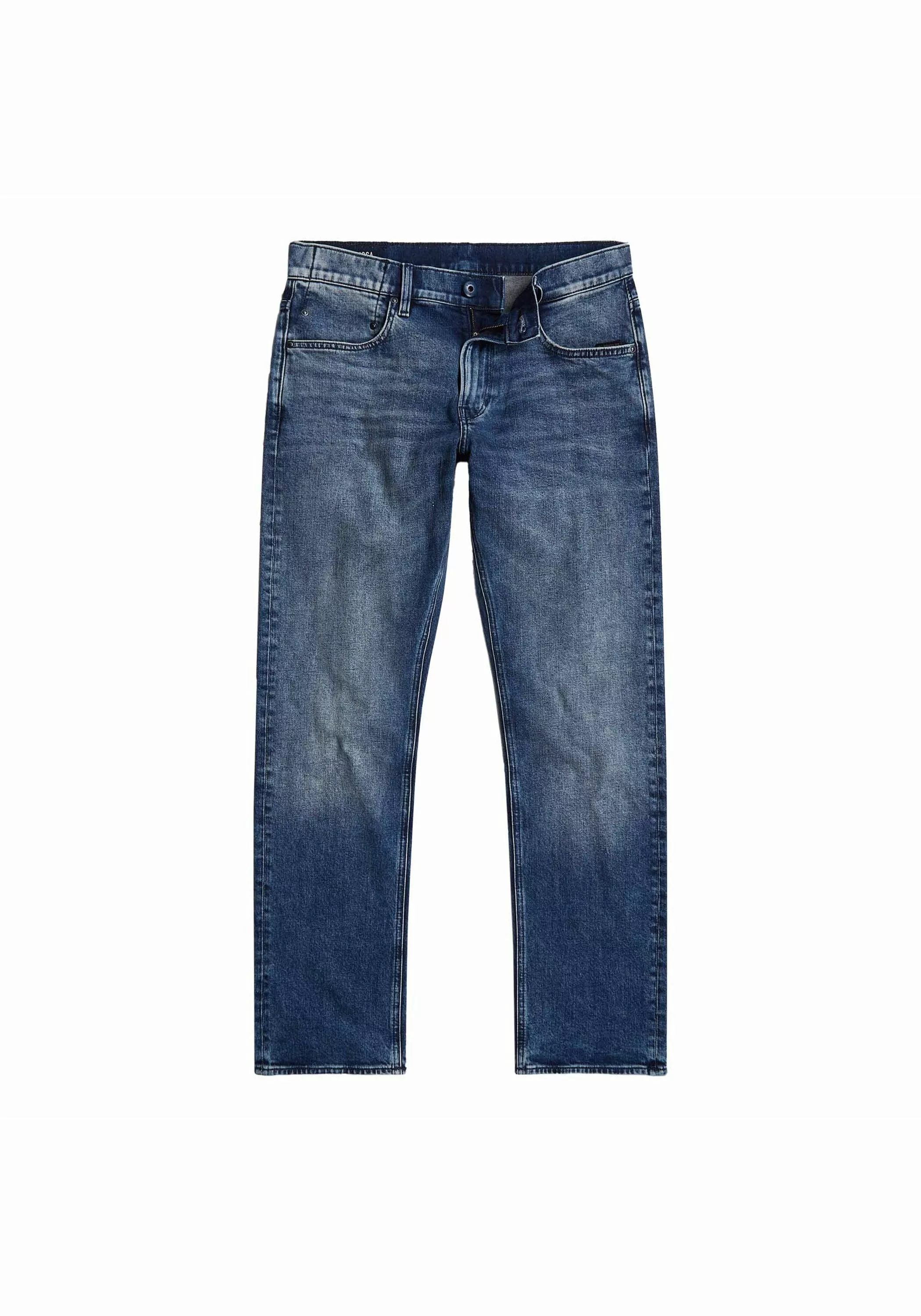 G-STAR Straight-Jeans Mosa Straight mit hellen Nähten günstig online kaufen