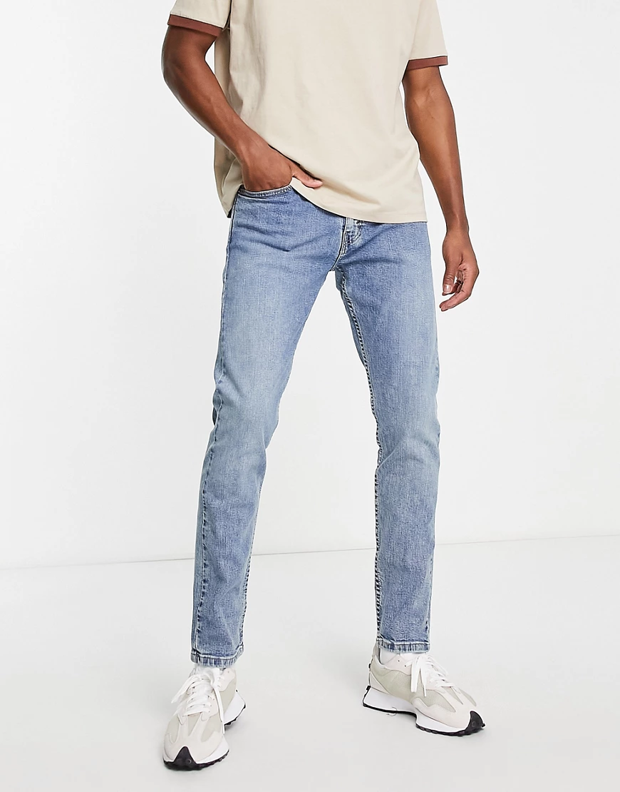 Levi's – 512 – Schmal zulaufende Jeans mit schmalem Schnitt-Blau günstig online kaufen