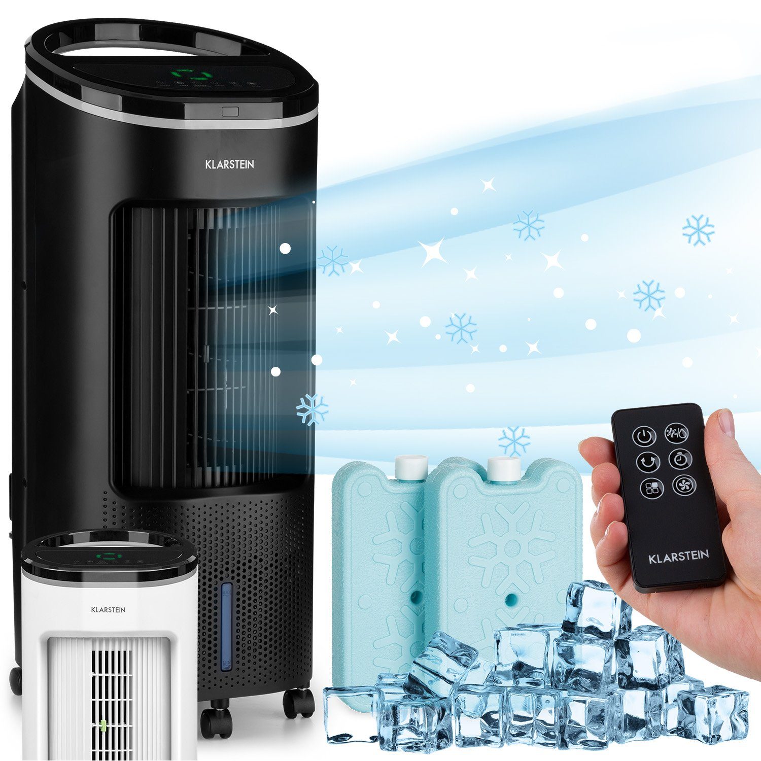 Klarstein Ventilatorkombigerät IceWind Plus 4-in-1 Luftkühler, günstig online kaufen