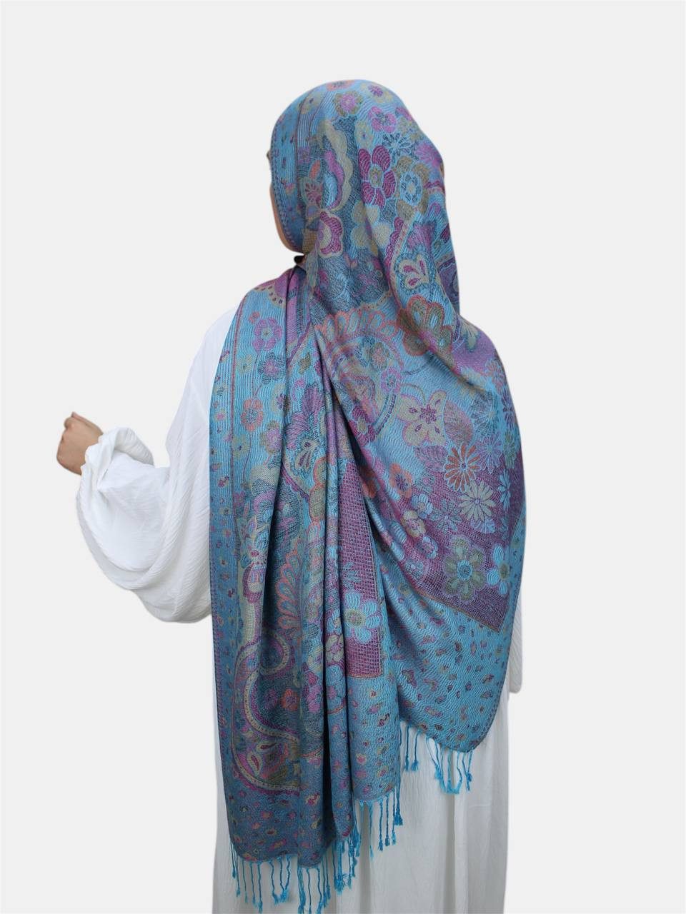 Aymasal Kopftuch Flower Pashmina Muster Hijab günstig online kaufen