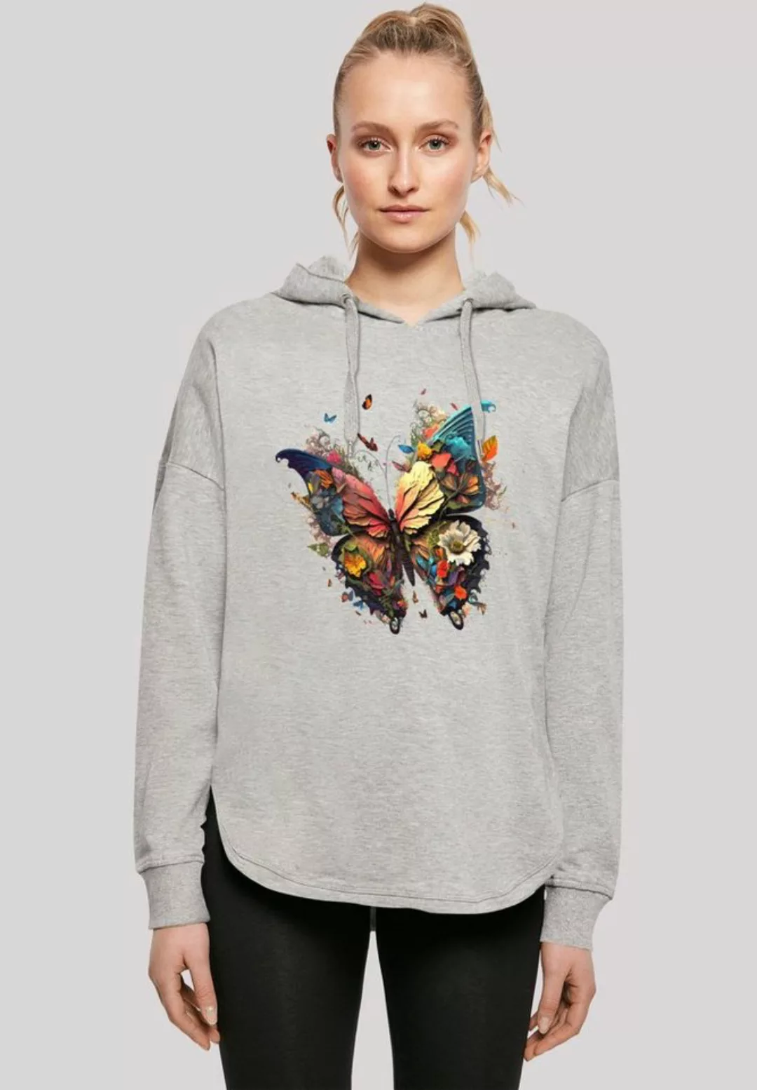 F4NT4STIC Kapuzenpullover "Schmetterling Bunt", Print günstig online kaufen