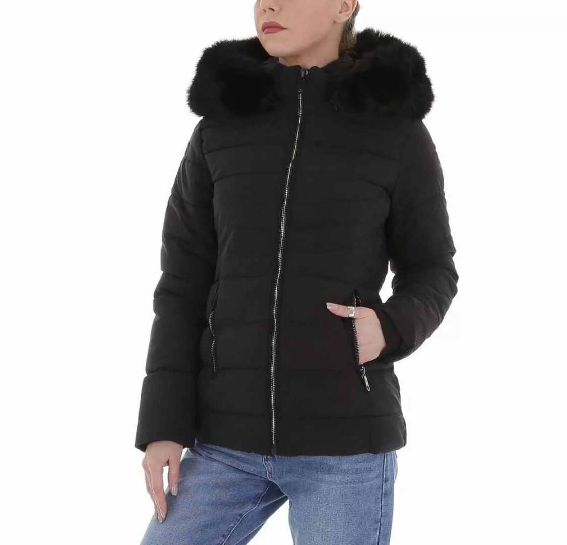 Ital-Design Winterjacke Damen Freizeit (87256703) Kapuze (abnehmbar) Gefütt günstig online kaufen