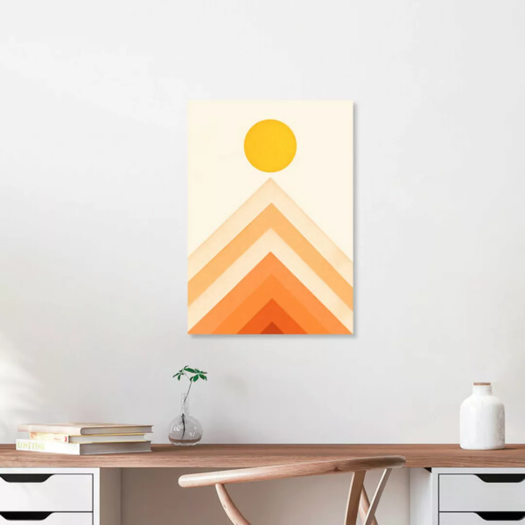 Poster / Leinwandbild - Mountainscape 4 günstig online kaufen