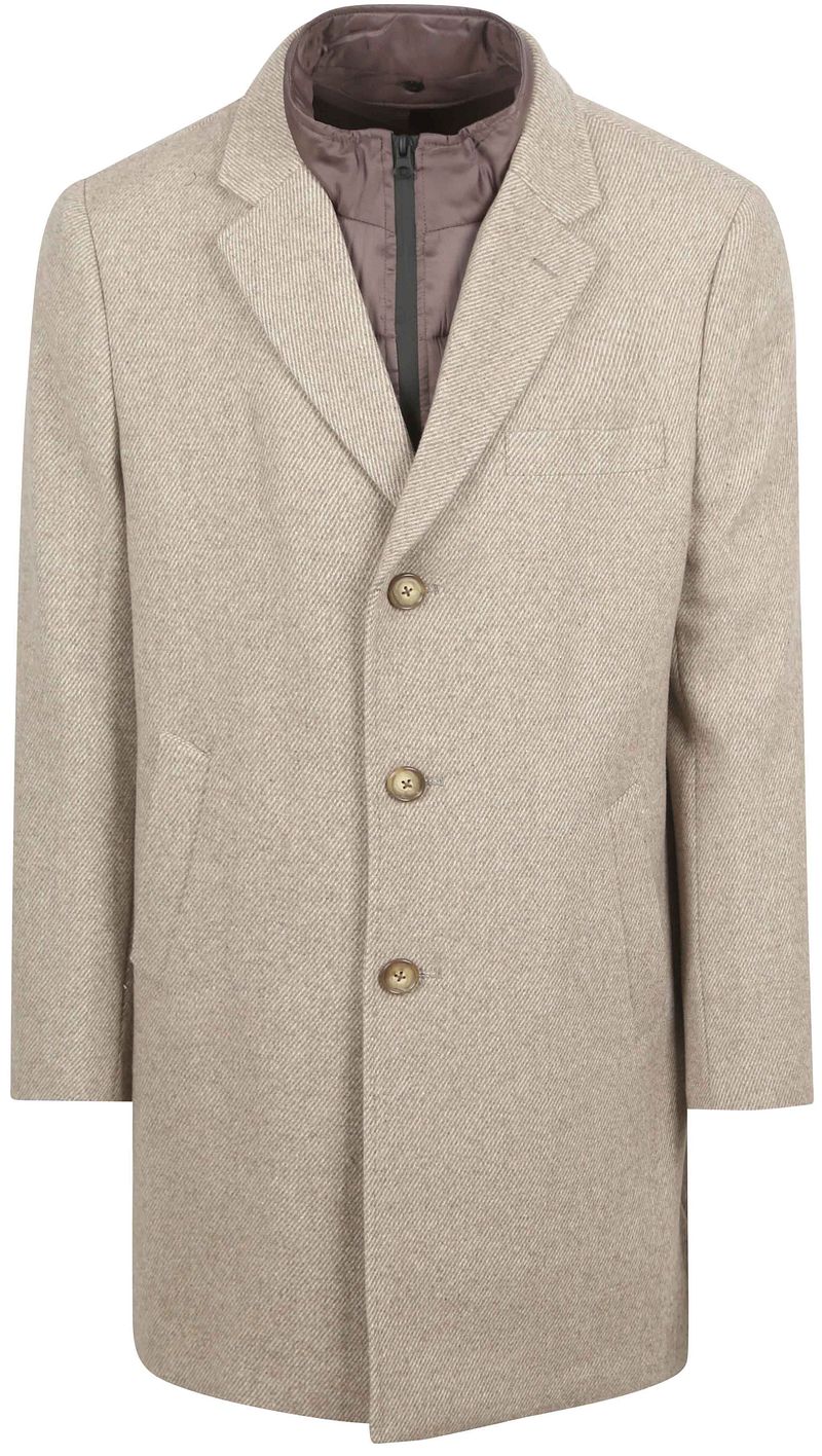 Suitable Coat Wolle Twill Sand - Größe 56 günstig online kaufen