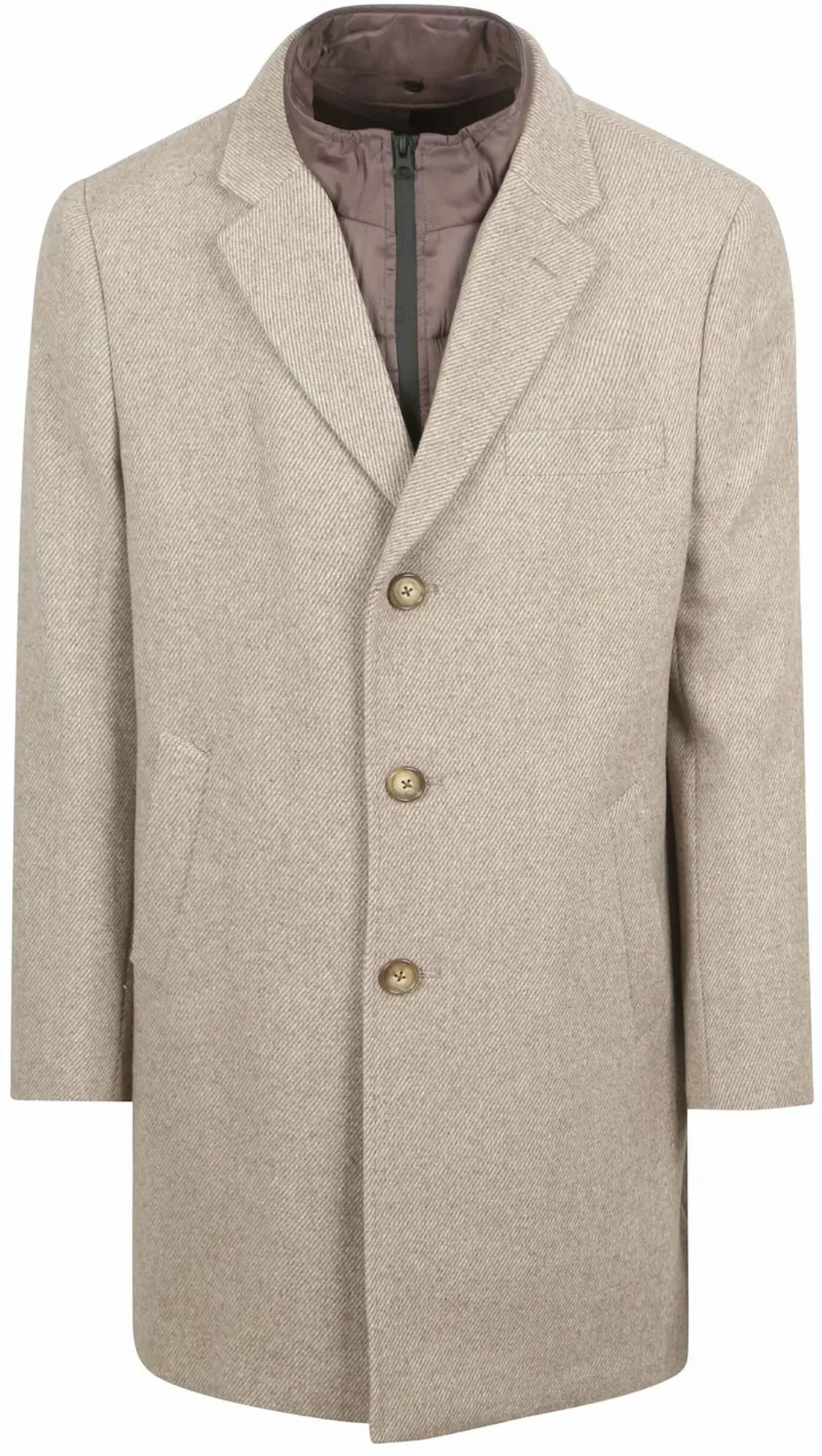 Suitable Coat Wolle Twill Sand - Größe 54 günstig online kaufen