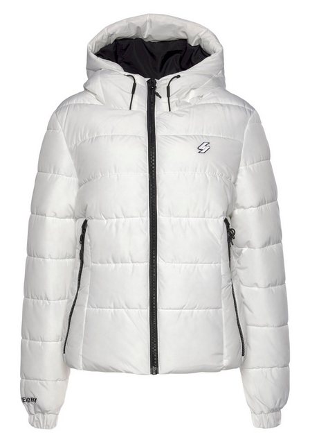 Superdry Steppjacke HOODED SPIRIT SPORTS PUFFER aus wasserabweisendem Mater günstig online kaufen