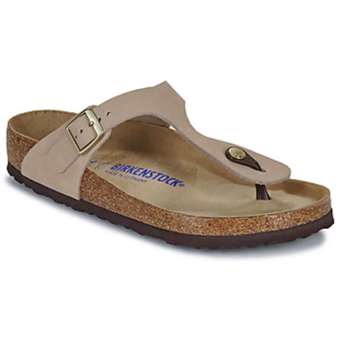 BIRKENSTOCK  Zehentrenner Gizeh SFB LENB Sandcastle günstig online kaufen