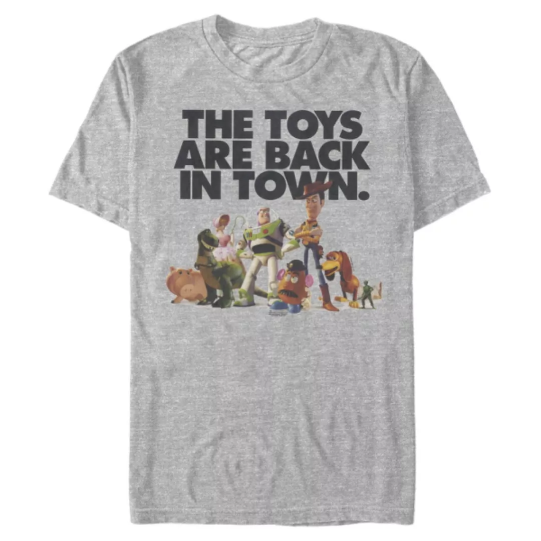 Pixar - Toy Story - Gruppe In Town - Männer T-Shirt günstig online kaufen