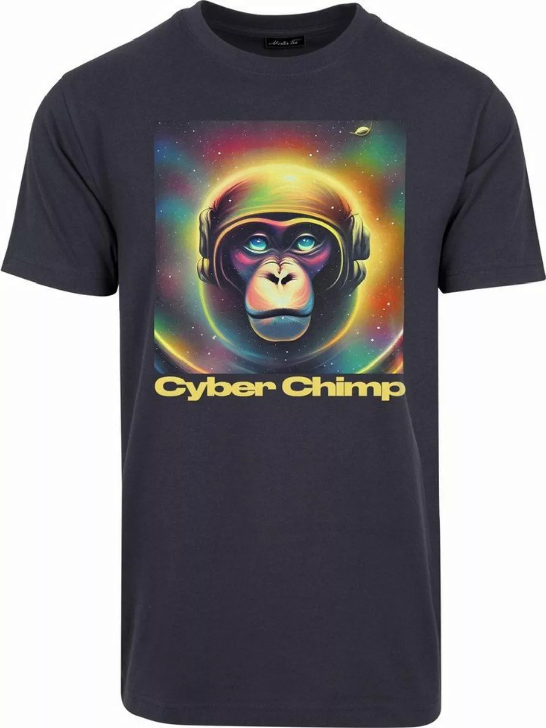 MisterTee T-Shirt "MisterTee Cyber Chimp Tee" günstig online kaufen