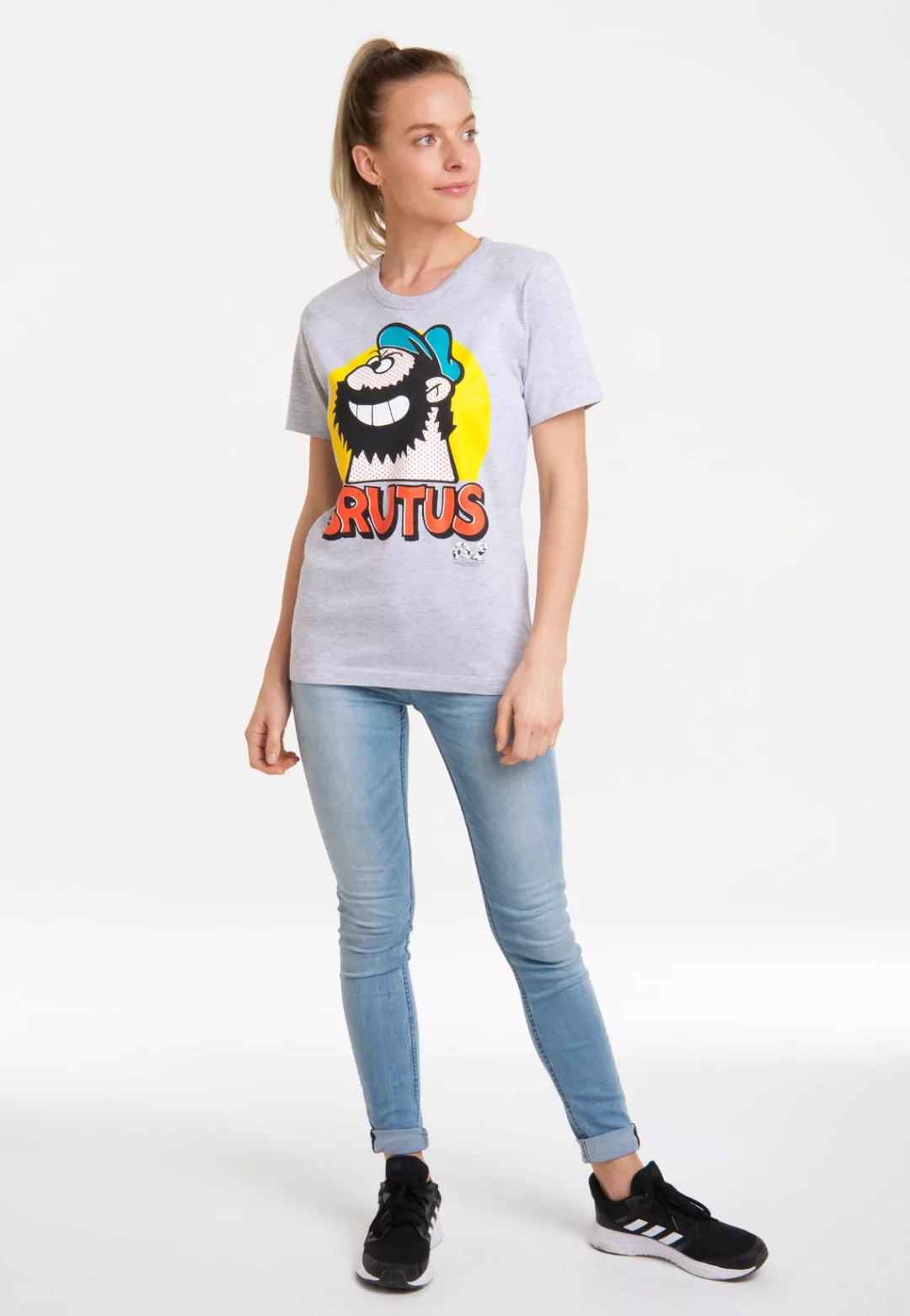 LOGOSHIRT T-Shirt "Popeye - Brutus Popart", mit lizenziertem Print günstig online kaufen