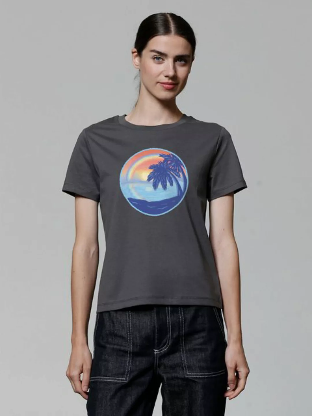 wat? Apparel T-Shirt Sunset Rainbow günstig online kaufen